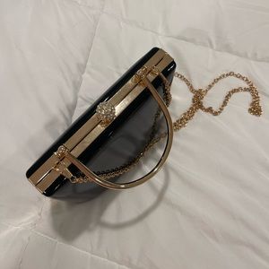 Shiny Crossbody Clutch Purse